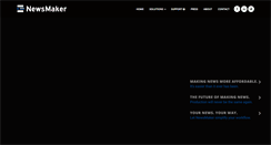 Desktop Screenshot of newsmakersystems.com